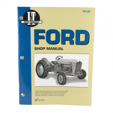 Ford Shop Manual - 1955-64 Ford Tractor cover