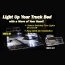 LED Tape Light Kit with Electric Switch - 1957-96 Ford Truck on vehicle