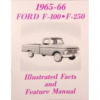 Illustrated Facts And Features Truck - 1965-66 Ford Truck cover photo