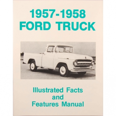 Book - Facts Manual - Truck - 1957-58 Ford Truck cover photo