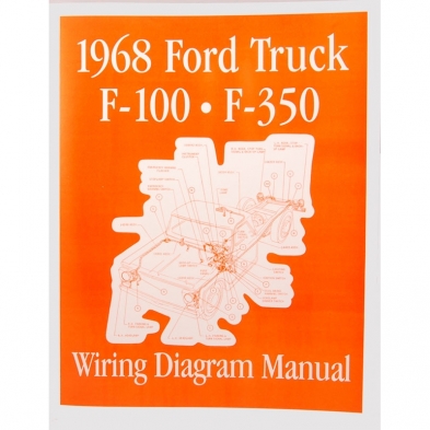Book - Wiring Diagram Manual - Truck - 1968 Ford Truck cover photo