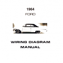 Book - Wiring Diagram Manual - Galaxie - 1964 Ford Car