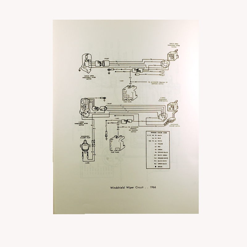 Book - Wiring Diagram Manual - Galaxie - 1966 Ford Car | Dennis Carpenter
