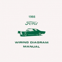 Book - Wiring Diagram Manual - Galaxie - 1966 Ford Car