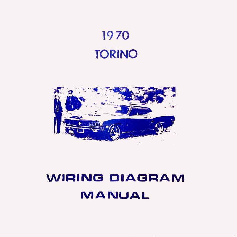 FORD 1971 Torino Wiring Diagram Manual 71