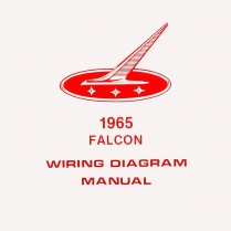 Book - Wiring Diagram Manual - Falcon - 1965 Ford Car