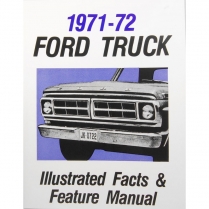 Book - Facts Manual - Truck - 1971-72 Ford Truck