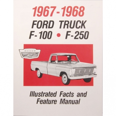 Book - Facts Manual - Truck - 1967-68 Ford Truck cover photo