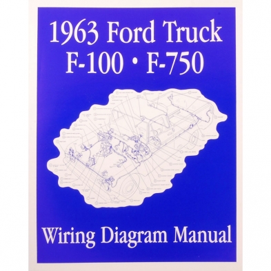Book - Wiring Diagram Manual - Truck - 1963 Ford Truck cover photo