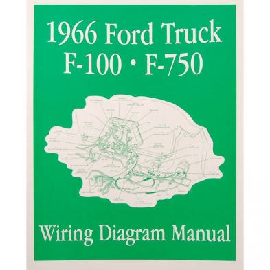 Book - Wiring Diagram Manual - Truck - 1966 Ford Truck cover photo