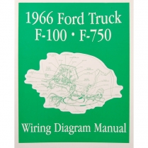 Book - Wiring Diagram Manual - Truck - 1966 Ford Truck