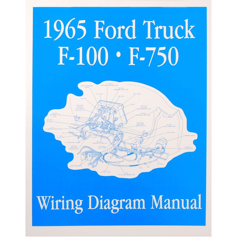 Book Wiring Diagram Manual Truck for 1965 Ford Trucks Dennis
