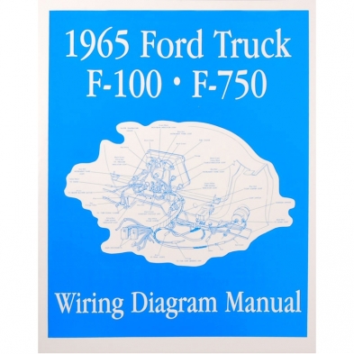 Book - Wiring Diagram Manual - Truck - 1965 Ford Truck cover photo