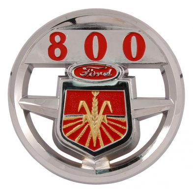800 Hood Emblem - 1955-57 Ford Tractor