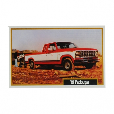 Postcard - Ford Dealership - 1981 Ford Truck
