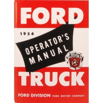 Operator's Manual - 1954 Ford Truck