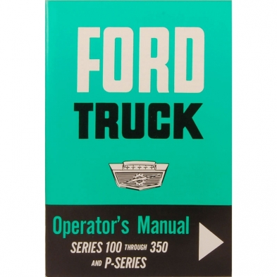 Operator's Manual - 1964 Ford Truck Cover photo