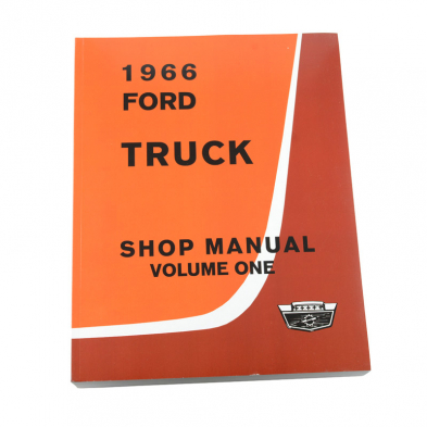 Shop Manual - 1966 Ford Truck Manual One cover