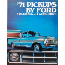Sales Brochure - F-Series Truck - 1971 Ford Truck