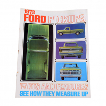 1974 Ford Pickups Facts and Features Brochure - 1974 Ford Truck