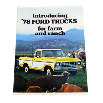 Introducing 1978 Ford Trucks for Farm and Ranch - 1978 Ford Truck