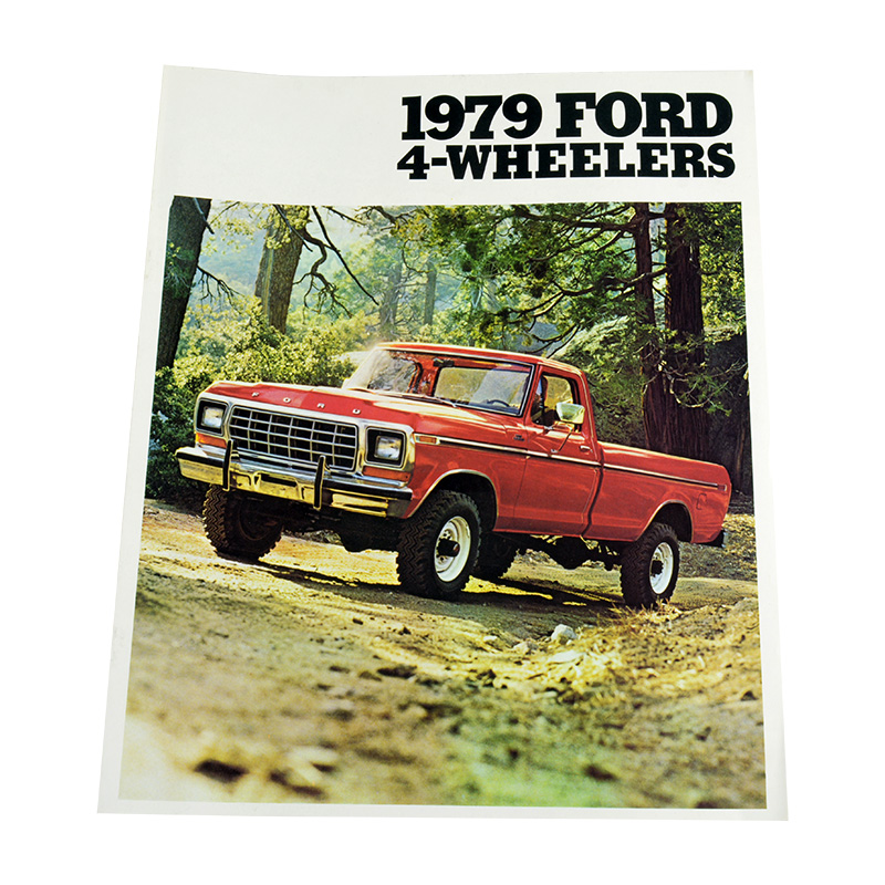 Original 1979 Ford Truck Accessories Sales Brochure 79 Bronco Pickup Ranchero 