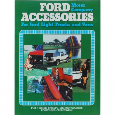 F-Series Ford Accessories - 1980 Ford Truck Brochure