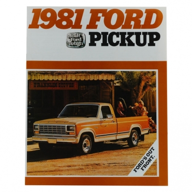 Sales Brochure - F-Series Truck - 1981 Ford Truck