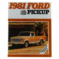 Sales Brochure - 1981 Ford Bronco, Truck, and Econoline