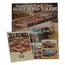 Sales Brochure - 1983 Ford Bronco, 1983 Ford Truck and Econoline