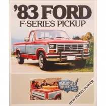 Sales Brochure - F-Series Truck - 1983 Ford Truck