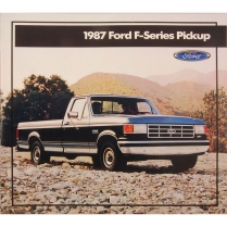 Sales Brochure - F-Series Truck - 1987 Ford Truck