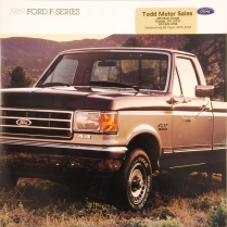 Sales Brochure - F-Series - 1989 Ford Truck