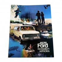 Recreation Vehicle Brochure - 1976 Ford Truck and Cars