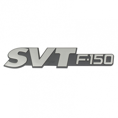 Tailgate Emblem - "SVT F150" - 1999-2003 Ford Truck Front View