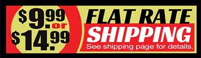 save with flat rate shipping