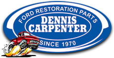 DENNIS CARPENTER FORD RESTORATION PARTS 1949-1951 CAR STEERING IDLER ARM KIT