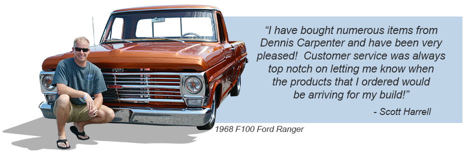  Dennis Carpenter Ford Restorations - Truck, Bronco, Car, Tractor, and Cushman Dennis Carpenter Ford Restoration Parts for Trucks, Broncos, Cars, Tractors and Cushman Scooters