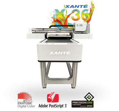 Xante X-36 UV Flatbed Printer w/Stand
