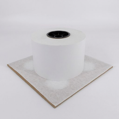 Matte Laser Paper w/Perm Adhesive 5.1" x 500'