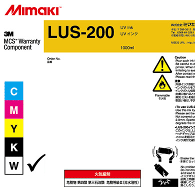 Mimaki UV Ink LUS-200 Bottle - White
