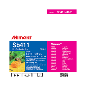 Transfer Mimaki 200cc Sb411 Ink Label - Magenta