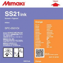 Mimaki Ink Cartridge SS21 Solvent 440cc (Orange)