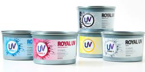 KMI Royal-UV Process Yellow Ink - 8.8 lb. Tube