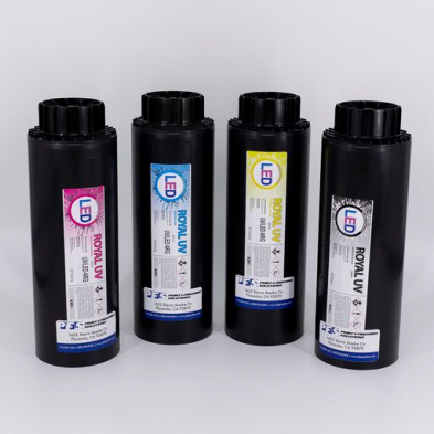 KMI Royal-UV/LED Process Black Ink - 8.8 lb. Tube
