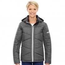 CLEARANCE North End Ladies' Avant Tech Mélange Insulated Jacket with Heat Reflect Technology