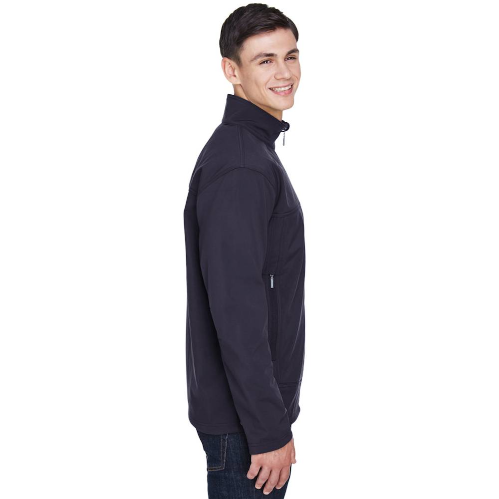 North End Men's Three-Layer Fleece Bonded Performance Soft Shell Jacket