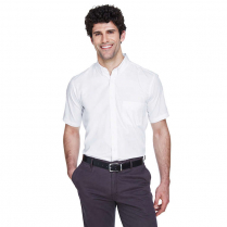Core 365 Men's Optimum Short-Sleeve Twill Shirt