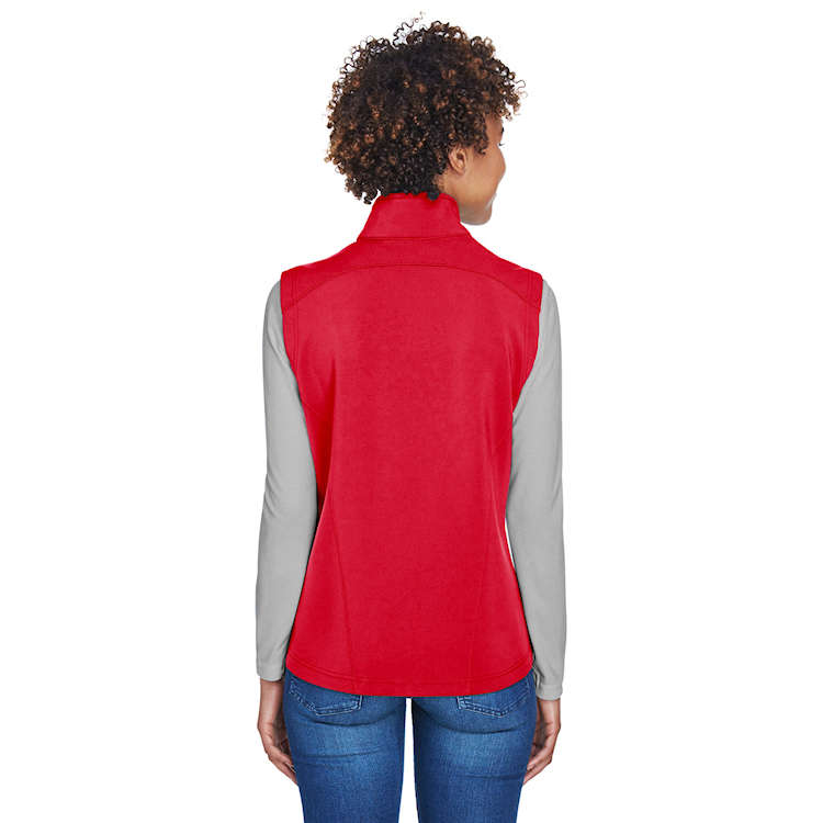 Core 365 Ladies' Cruise Two-Layer Fleece Bonded Soft Shell Vest