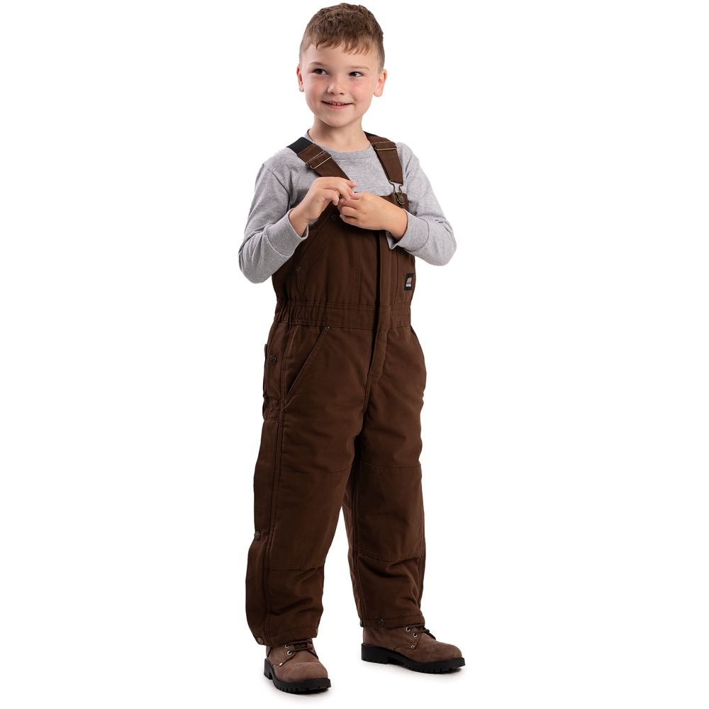 Berne Youth Washed Insulated Bib Overall 